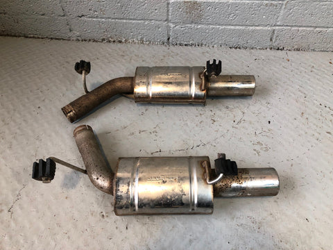 Range Rover P38 Exhausts Janspeed Stainless Steel Pair 4.0 4.6 V8 1994 to 1998