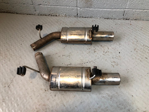 Range Rover P38 Exhausts Janspeed Stainless Steel Pair 4.0 4.6 V8 1994 to 1998