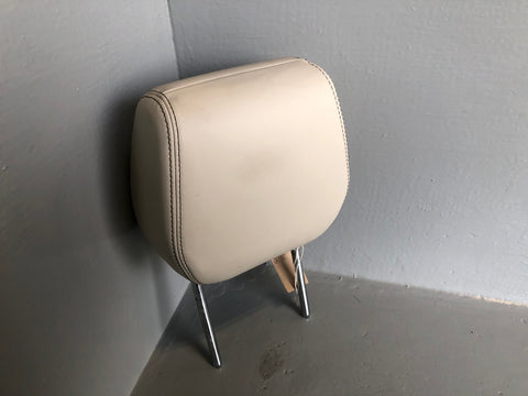 Range Rover Evoque Headrest Front Off Side Ivory Leather 2011 to 2015 L02095