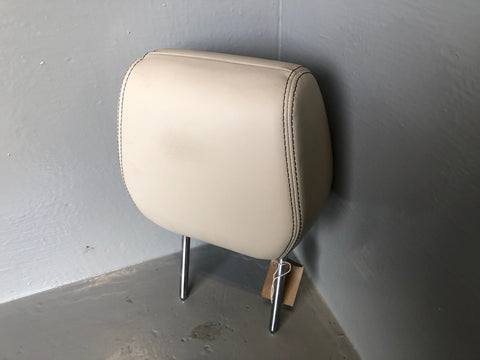 Range Rover Evoque Headrest Front Off Side Ivory Leather 2011 to 2015 L02095