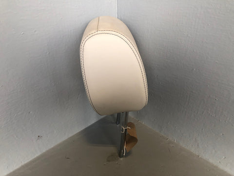 Range Rover Evoque Headrest Front Off Side Ivory Leather 2011 to 2015 L02095