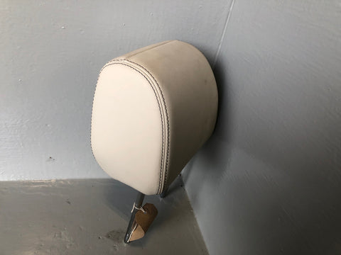 Range Rover Evoque Headrest Front Off Side Ivory Leather 2011 to 2015 L02095