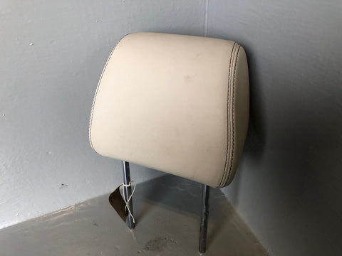 Range Rover Evoque Headrest Front Off Side Ivory Leather 2011 to 2015 L02095