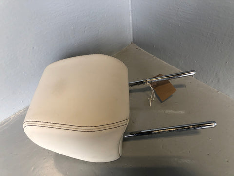 Range Rover Evoque Headrest Front Off Side Ivory Leather 2011 to 2015 L02095