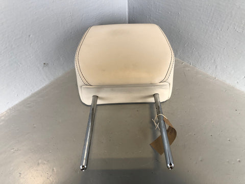 Range Rover Evoque Headrest Front Off Side Ivory Leather 2011 to 2015 L02095