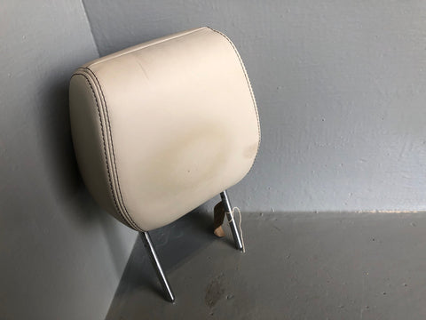 Range Rover Evoque Headrest Front Near Side Ivory Leather 2011 to 2015 L02095