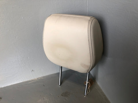 Range Rover Evoque Headrest Front Near Side Ivory Leather 2011 to 2015 L02095
