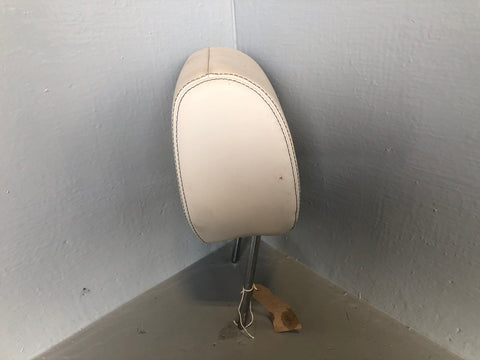 Range Rover Evoque Headrest Front Near Side Ivory Leather 2011 to 2015 L02095