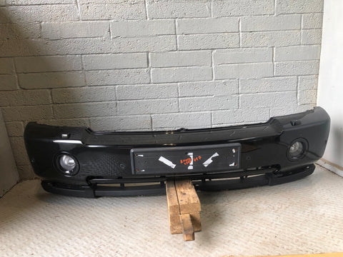 Range Rover L322 Front Bumper in Java Black LRC 697 Facelift 2006 to 2009 K11056