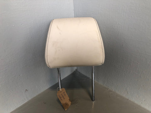Range Rover Evoque Headrest Front Near Side Ivory Leather 2011 to 2015 L02095