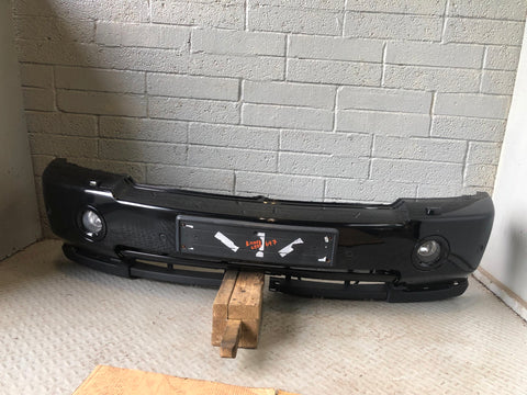 Range Rover L322 Front Bumper in Java Black LRC 697 Facelift 2006 to 2009 K11056