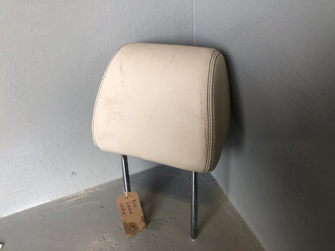 Range Rover Evoque Headrest Front Near Side Ivory Leather 2011 to 2015 L02095
