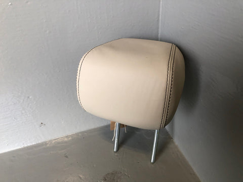 Range Rover Evoque Headrest Rear Centre Ivory Leather 2011 to 2015 L02095