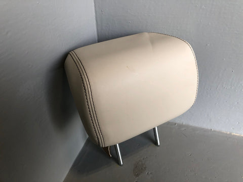 Range Rover Evoque Headrest Rear Off Side Ivory Leather 2011 to 2015 L02095