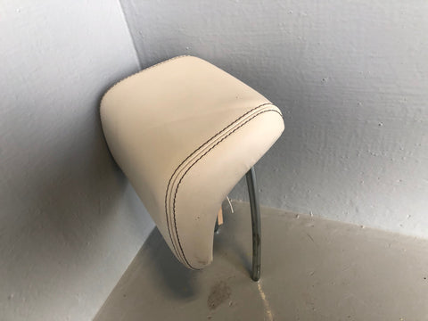 Range Rover Evoque Headrest Rear Off Side Ivory Leather 2011 to 2015 L02095