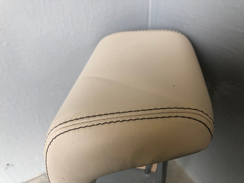 Range Rover Evoque Headrest Rear Off Side Ivory Leather 2011 to 2015 L02095