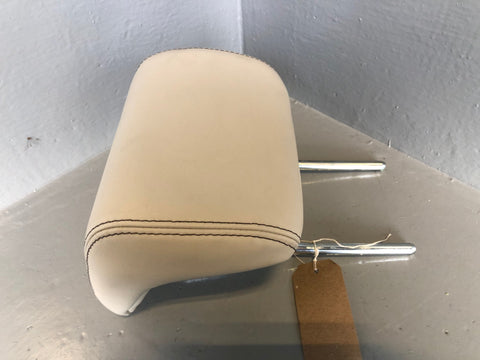 Range Rover Evoque Headrest Rear Off Side Ivory Leather 2011 to 2015 L02095