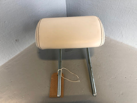 Range Rover Evoque Headrest Rear Off Side Ivory Leather 2011 to 2015 L02095