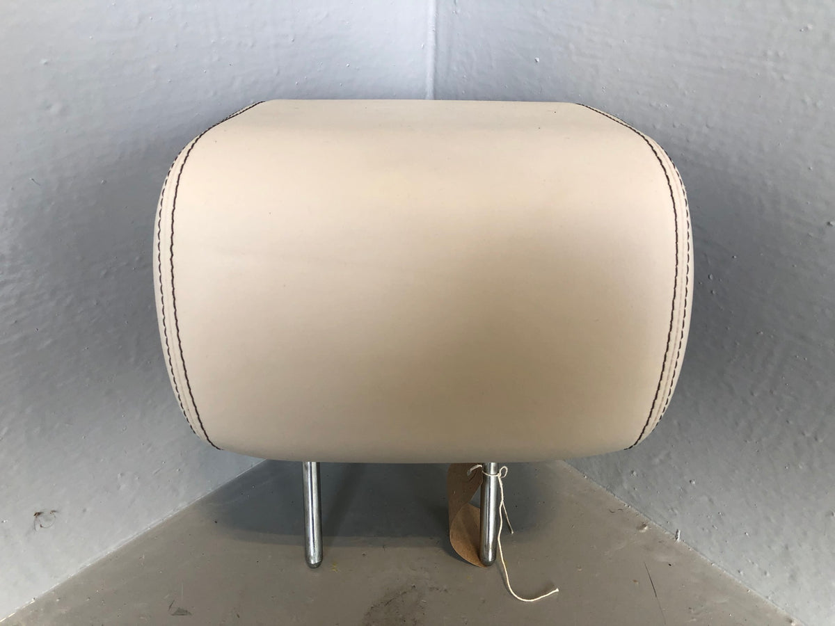 Range Rover Evoque Headrest Rear Near Side Ivory Leather 2011 to 2015 L02095