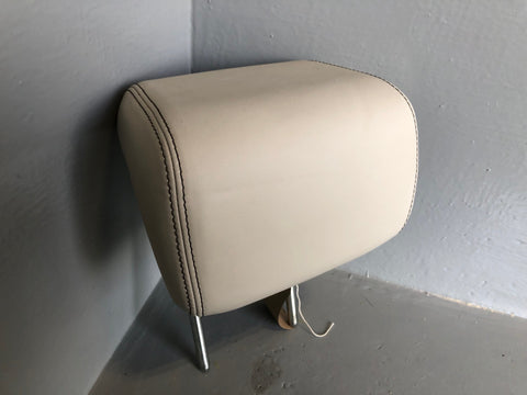 Range Rover Evoque Headrest Rear Near Side Ivory Leather 2011 to 2015 L02095
