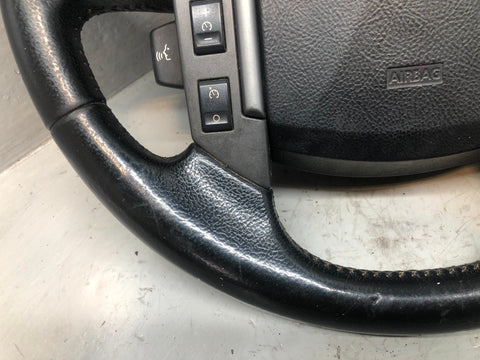 Steering Wheel Multi Function Leather Black Discovery 3 Range Rover Sport D15046