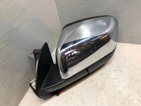 Discovery 4 Mirror Near Side Left Chrome Case Land Rover 2009 to 2014 L12016