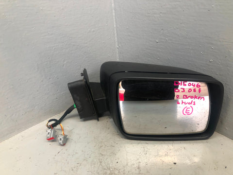 Discovery 3 Mirror Off Side Right Black Power-Fold L319 Land Rover D15046