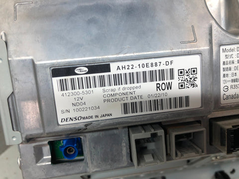 Discovery 4 Sat Nav Screen Land Rover AH22-10E887-DF 2009 to 2014