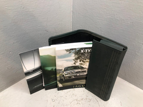 Jaguar X-Type X400 Handbook User Manual in Wallet Facelift 2007 to 2009