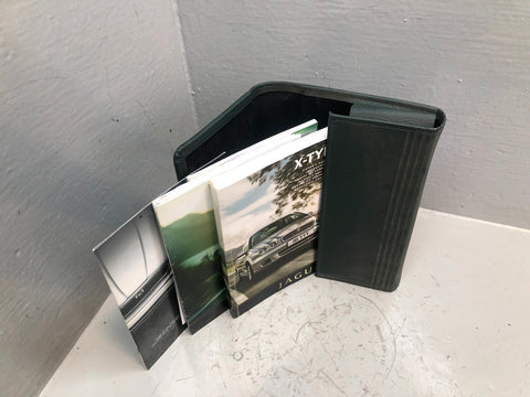 Jaguar X-Type X400 Handbook User Manual in Wallet Facelift 2007 to 2009
