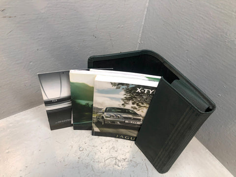 Jaguar X-Type X400 Handbook User Manual in Wallet Facelift 2007 to 2009