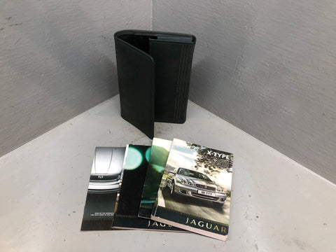 Jaguar X-Type X400 Handbook User Manual in Wallet Facelift 2007 to 2009