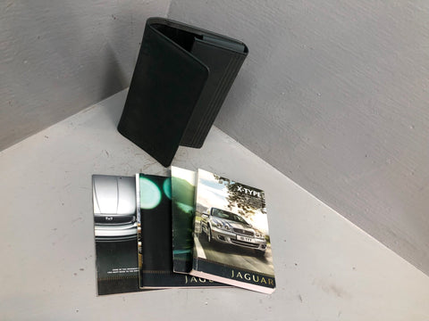 Jaguar X-Type X400 Handbook User Manual in Wallet Facelift 2007 to 2009