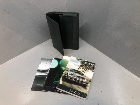 Jaguar X-Type X400 Handbook User Manual in Wallet Facelift 2007 to 2009