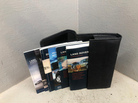 Discovery 3 Handbook User Manual in Wallet Land Rover 2004 to 2009 D15046