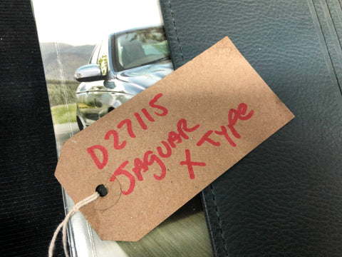 Jaguar X-Type X400 Handbook User Manual in Wallet Facelift 2007 to 2009