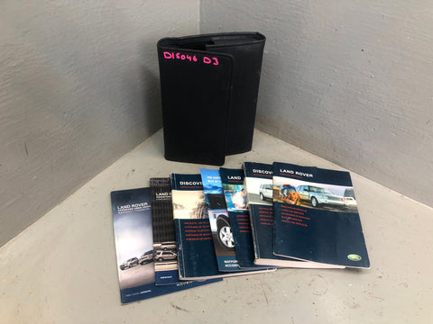 Discovery 3 Handbook User Manual in Wallet Land Rover 2004 to 2009 D15046