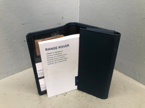Range Rover L405 Handbook User Guides and Wallet 2013 to 2017 L15056