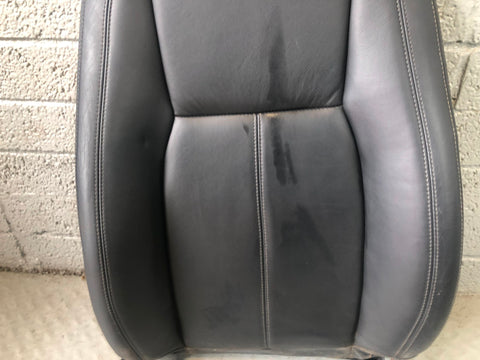 Discovery 4 Seat Padded Back Near Side Front Black Leather Heated Land Rover
