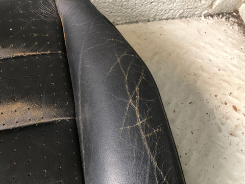 Discovery 3 Seat Padded Base Near Side Front Black Leather Land Rover D15046