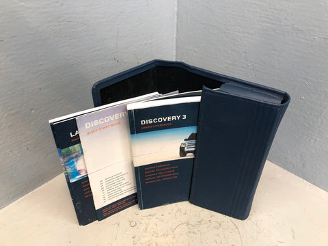 Discovery 3 Handbook User Manual in Wallet Land Rover 2004 to 2009 D28115