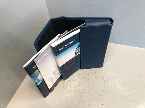 Discovery 3 Handbook User Manual in Wallet Land Rover 2004 to 2009 D28115