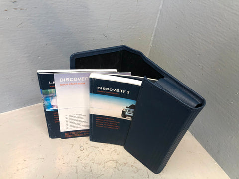 Discovery 3 Handbook User Manual in Wallet Land Rover 2004 to 2009 D28115
