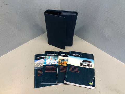 Discovery 3 Handbook User Manual in Wallet Land Rover 2004 to 2009 D28115