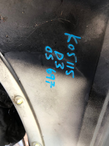 Discovery 3 Wing Off Side Front Java Black 697 Land Rover 2004 to 2009 K05115