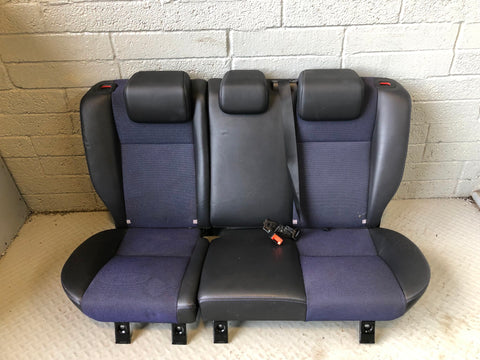 Freelander 2 Rear Seats Fabric Cloth Black Blue Land Rover 2006 to 2011 R21105