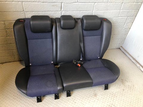 Freelander 2 Rear Seats Fabric Cloth Black Blue Land Rover 2006 to 2011 R21105