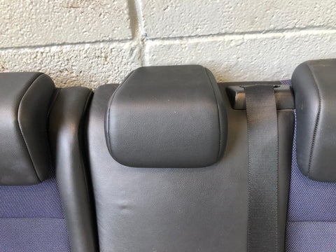 Freelander 2 Rear Seats Fabric Cloth Black Blue Land Rover 2006 to 2011 R21105