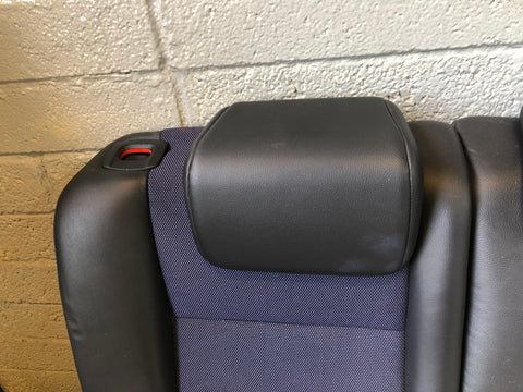 Freelander 2 Rear Seats Fabric Cloth Black Blue Land Rover 2006 to 2011 R21105