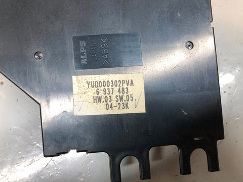 Range Rover L322 Window Switch Pack Off Side Front YUD000302PVA 2002 to 2005
